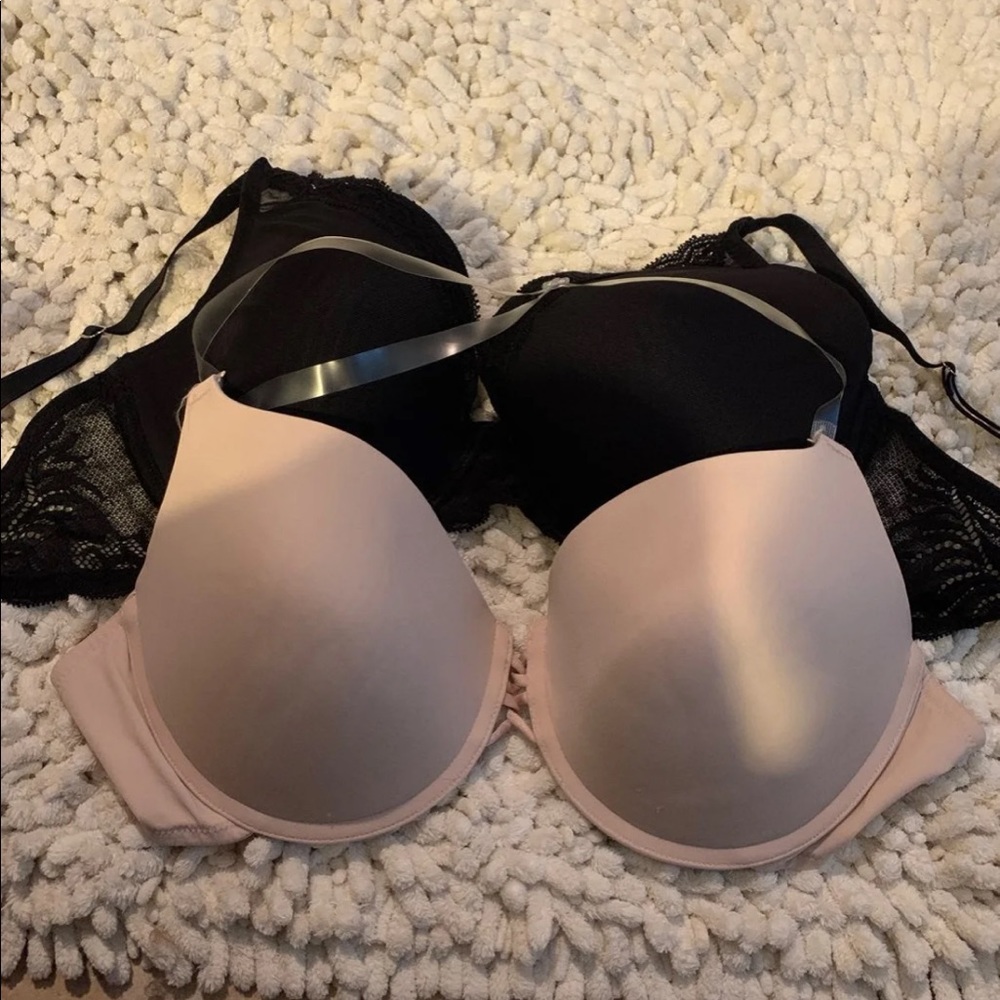 Wacoal & Natori lace underwire convertible 2 bras